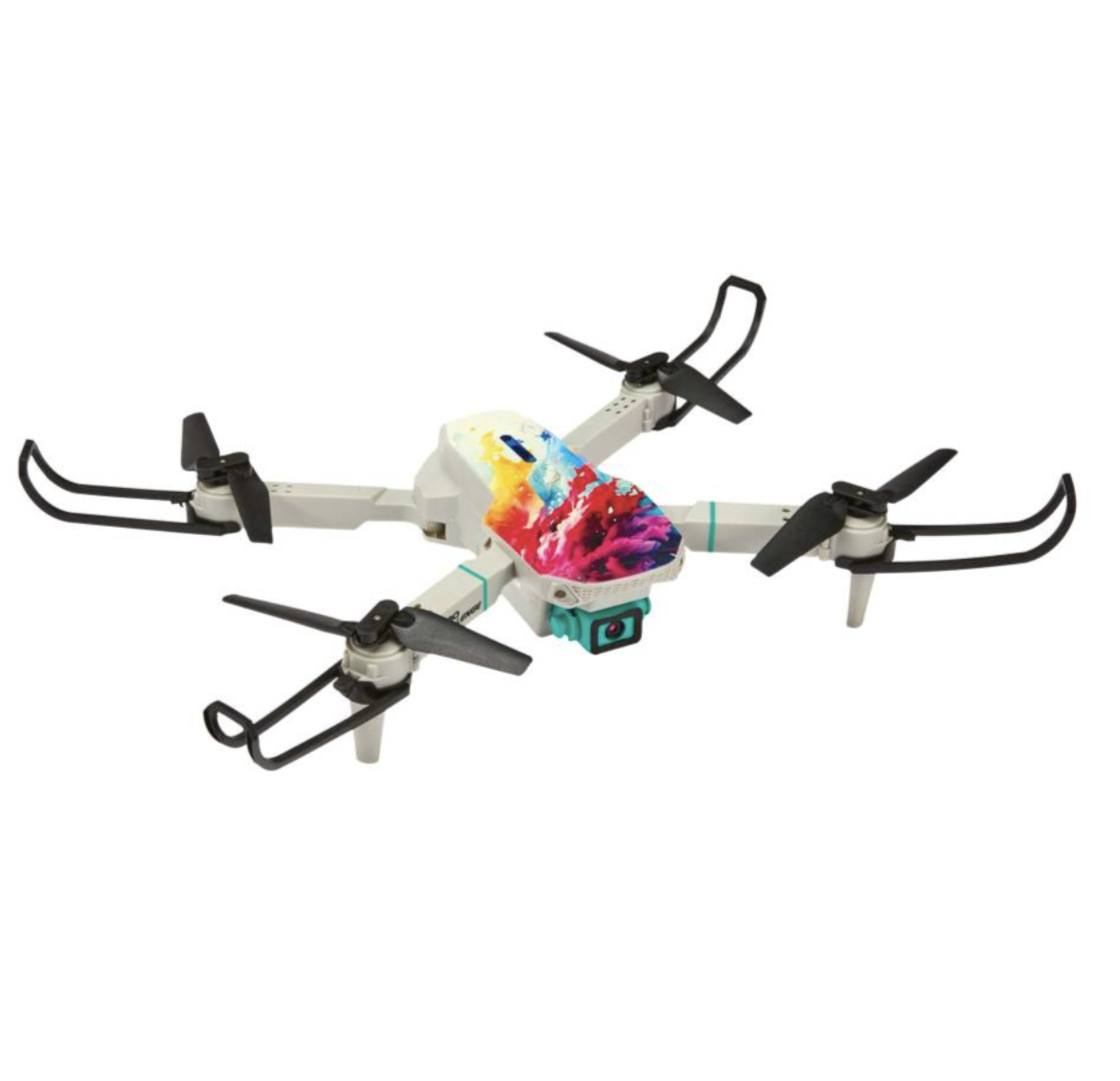 Foldable Drone with Dual Cameras